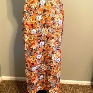💰Floral pencil skirt, plus size